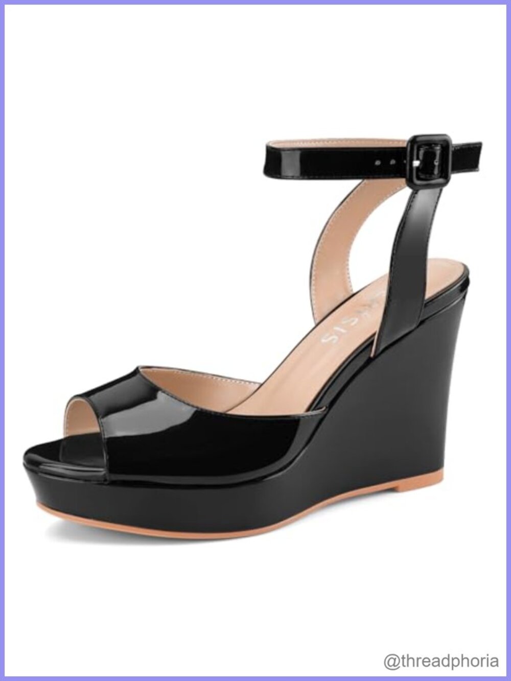 Women's Platform Wedge Heels Peep Toe Sandals